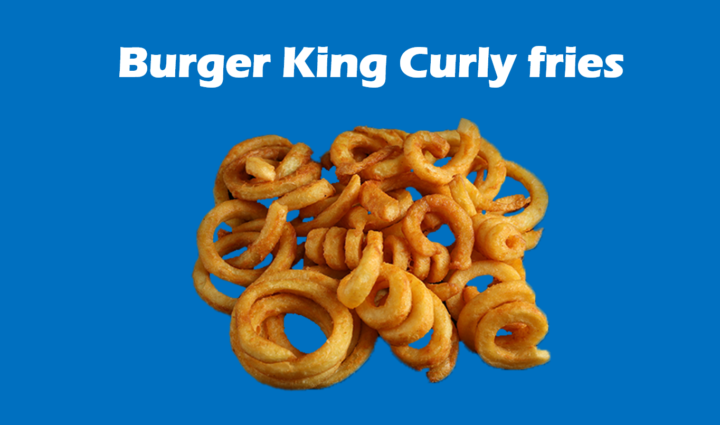burger king curly fries