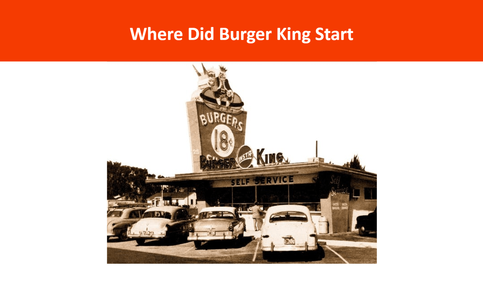Where Did Burger King Start
